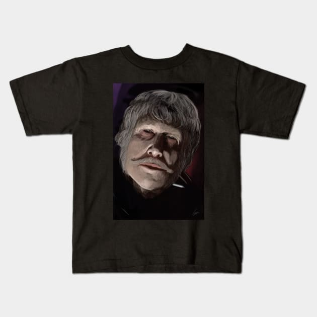 Vincent Price - Dr Phibes, Masked Kids T-Shirt by mrleontaylor